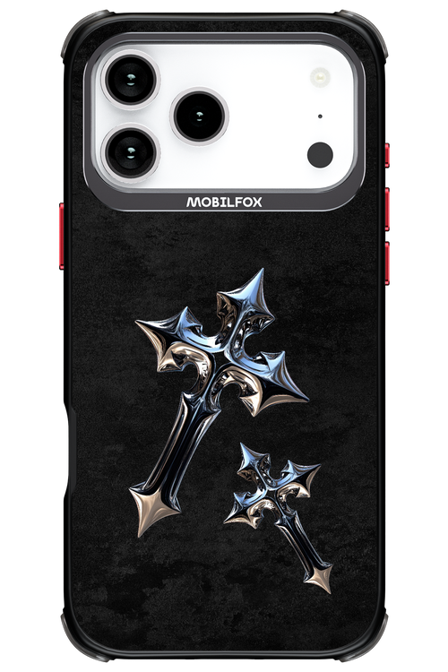 Chrome Crosses - Apple iPhone 17 Pro Max