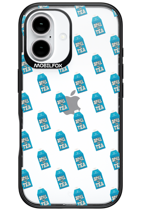 Blue Tea Party Chaos - Apple iPhone 16