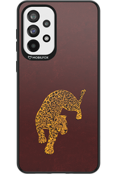 Burgundy Leopard - Samsung Galaxy A73