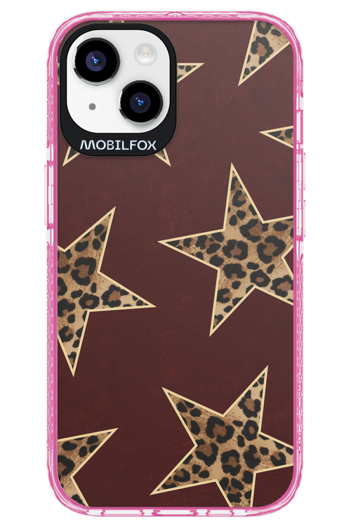 Wild Stars Burgundy - Apple iPhone 14