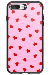 Sprinkle Heart Pink - Apple iPhone 7 Plus