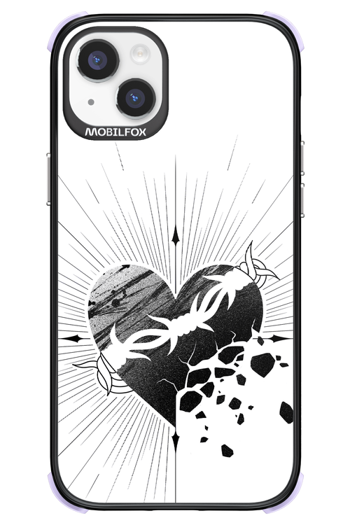Fekete Szív 2.0 - Apple iPhone 14 Plus
