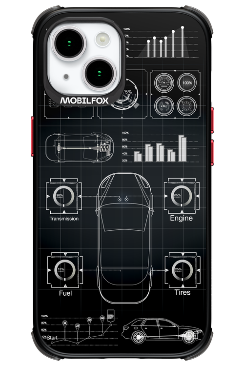 Cyber Grid 2.0 - Apple iPhone 15