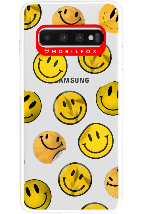 Sticker Smiley - Samsung Galaxy S10