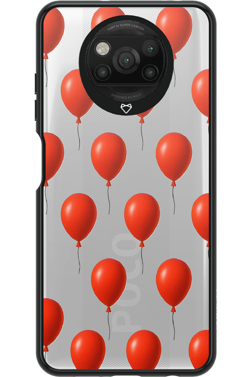 Red Balloons - Xiaomi Poco X3 NFC