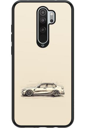 Sketch Car - Xiaomi Redmi Note 8 Pro