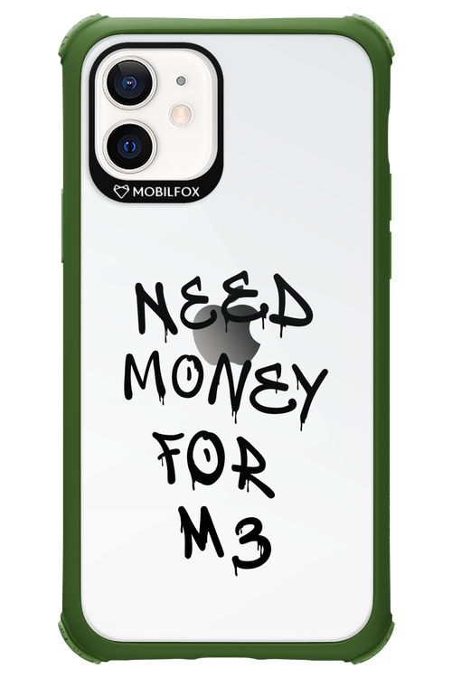 Need M3 Transparent Black - Apple iPhone 12