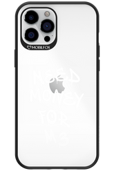 Need M3 Transparent White - Apple iPhone 12 Pro Max