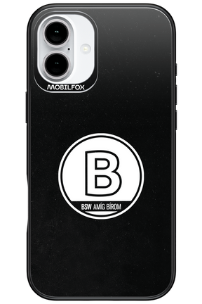 Amig bírom Black - Apple iPhone 16 Plus