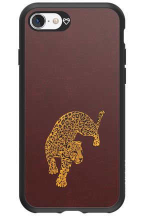 Burgundy Leopard - Apple iPhone 8