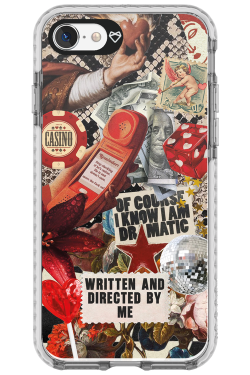 RED VINTAGE - Apple iPhone 8