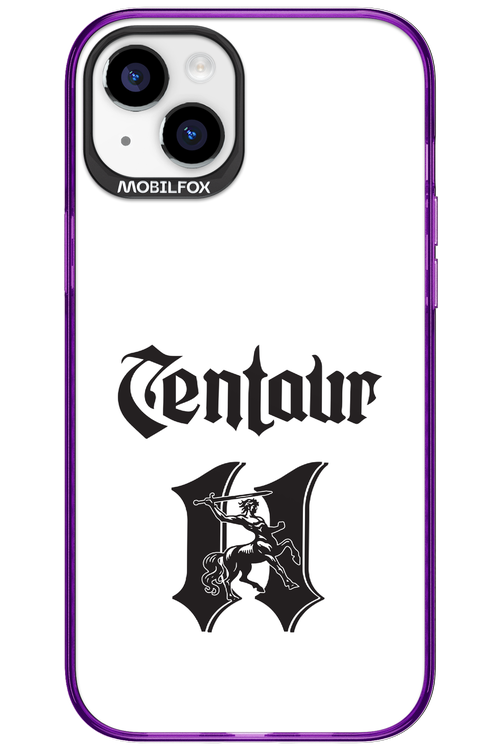 Centaur Logo White 2.0 - Apple iPhone 15 Plus