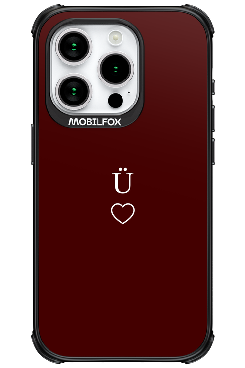 U Burgundia II 2.0 - Apple iPhone 15 Pro