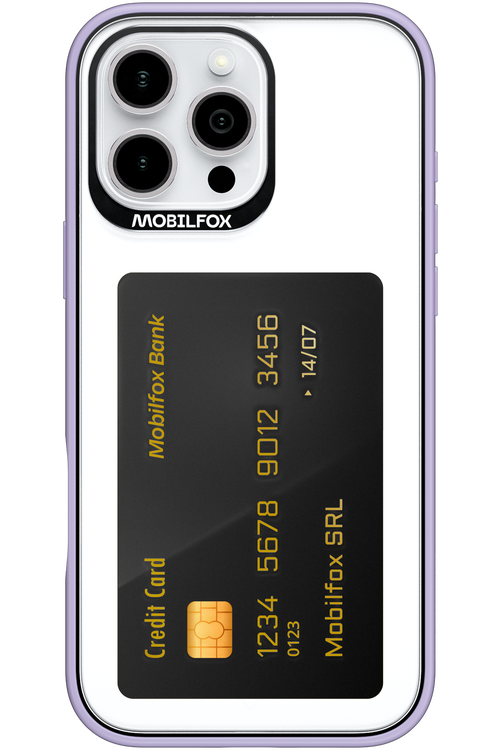 Black Card 2.0 - Apple iPhone 16 Pro Max
