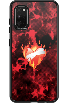 Lava Red - Samsung Galaxy A41