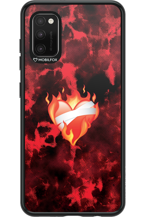 Lava Red - Samsung Galaxy A41