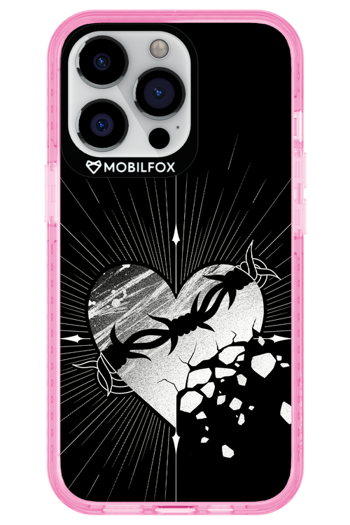 Fehér Szív - Apple iPhone 13 Pro