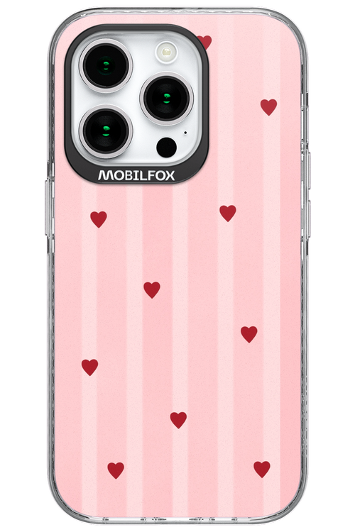 Red Little Hearts 2.0 - Apple iPhone 15 Pro