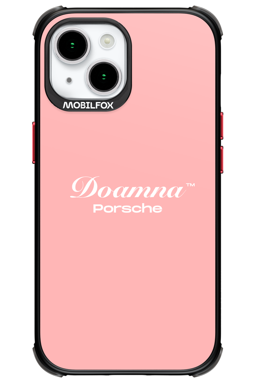 Doamna Porsche (pink) - Apple iPhone 15
