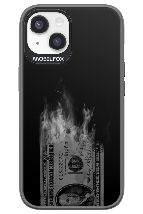 Money Burn B&W 2.0 - Apple iPhone 14