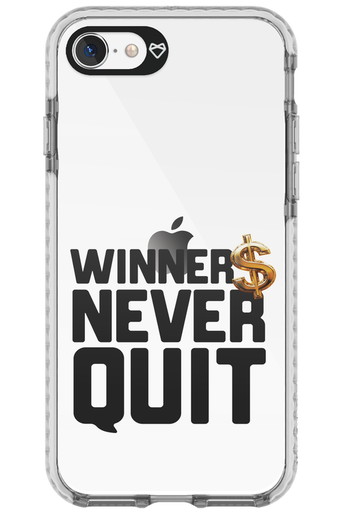 Winners Never Quit - Apple iPhone SE 2022