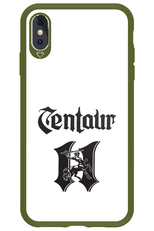 Centaur Logo White 2.0 - Apple iPhone XS Max