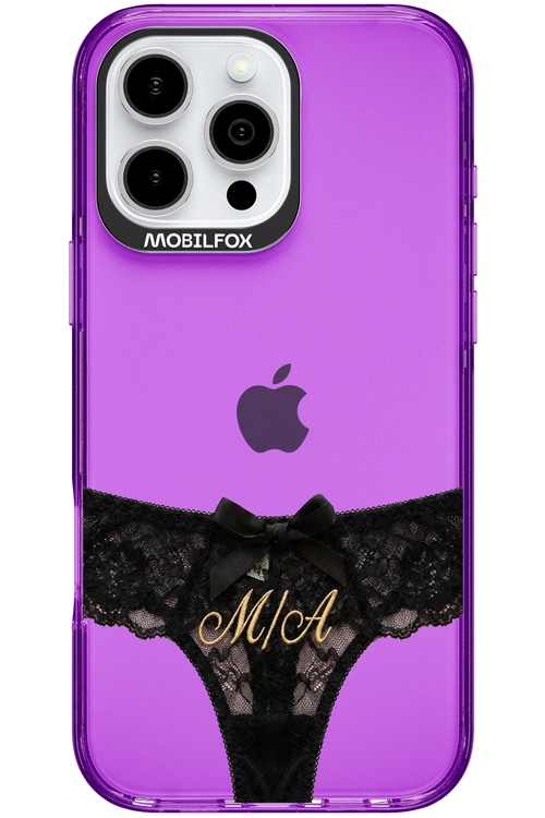 Black Panties Transparent 2.0 - Apple iPhone 16 Pro Max