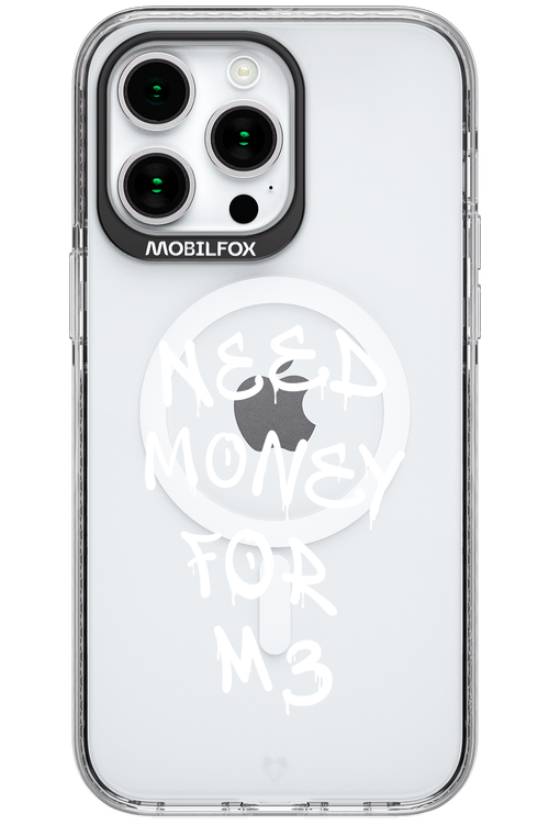 Need M3 Transparent White - Apple iPhone 15 Pro Max