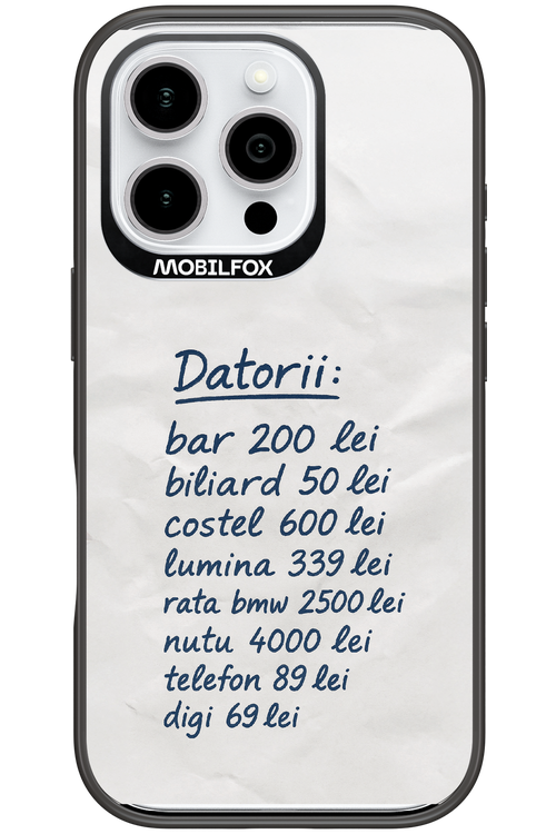 The List - Apple iPhone 16 Pro