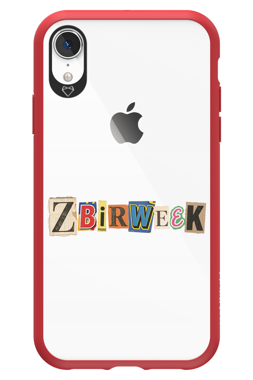Zbirweek (transparent) 2.0 - Apple iPhone XR