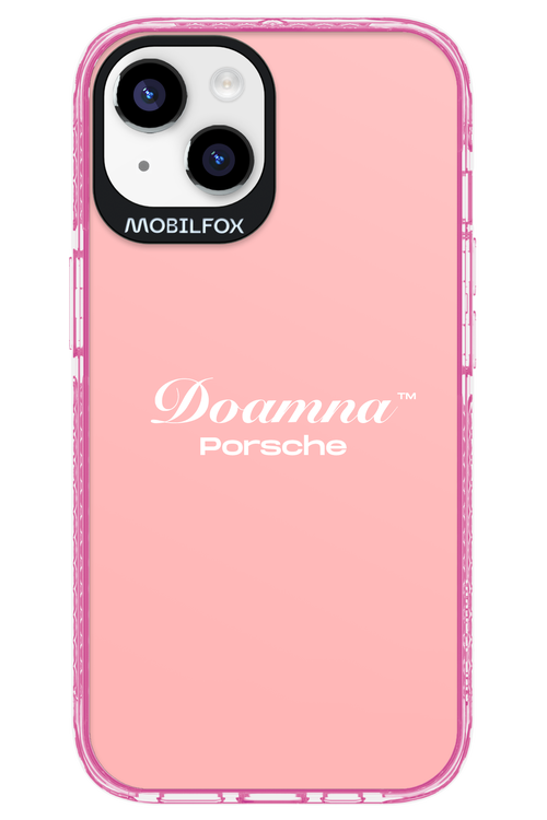 Doamna Porsche (pink) - Apple iPhone 14