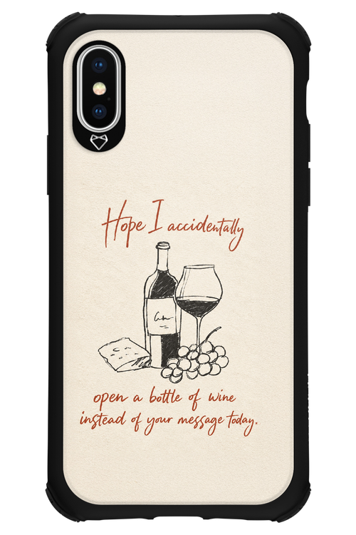 Bottle of wine 2.0 - Apple iPhone XS