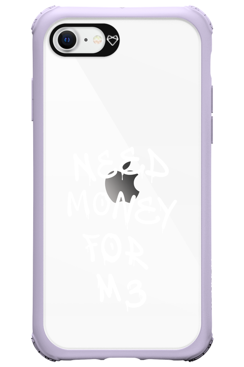 Need M3 Transparent White - Apple iPhone SE 2022