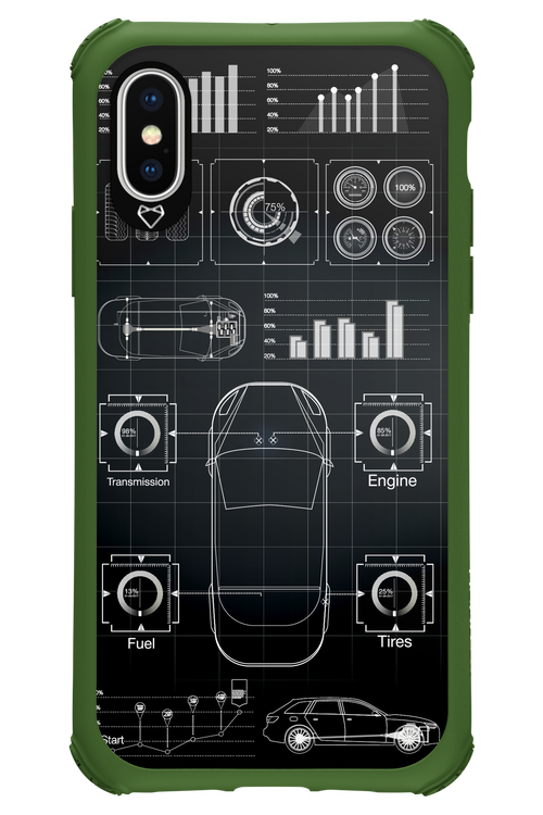 Cyber Grid - Apple iPhone X