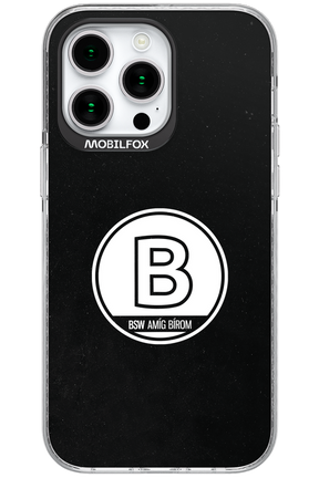 Amig bírom Black - Apple iPhone 15 Pro Max