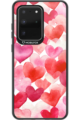 Water Painted Heart - Samsung Galaxy S20 Ultra 5G