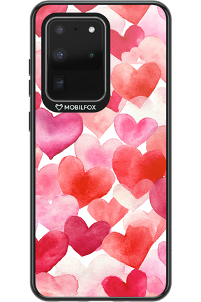 Water Painted Heart - Samsung Galaxy S20 Ultra 5G