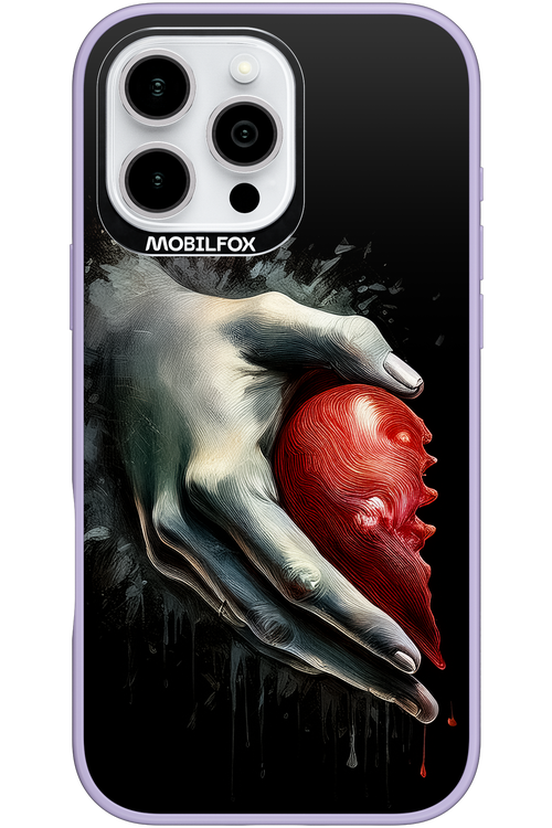 Painted Hearted Left - Apple iPhone 16 Pro Max