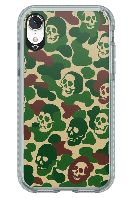 Camo Skull - Apple iPhone XR