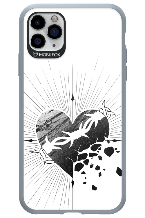 Fekete Szív - Apple iPhone 11 Pro Max