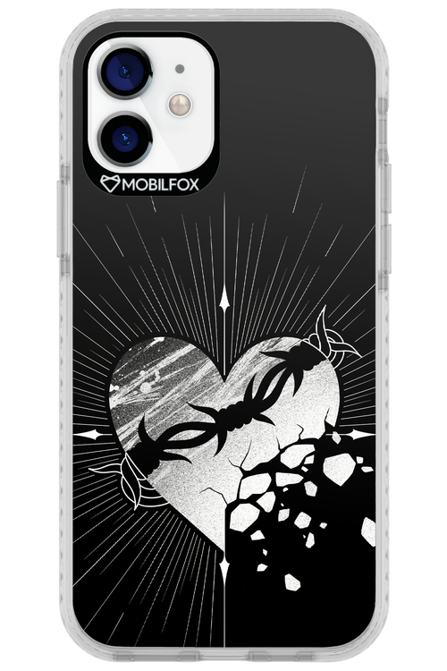 Fehér Szív - Apple iPhone 12