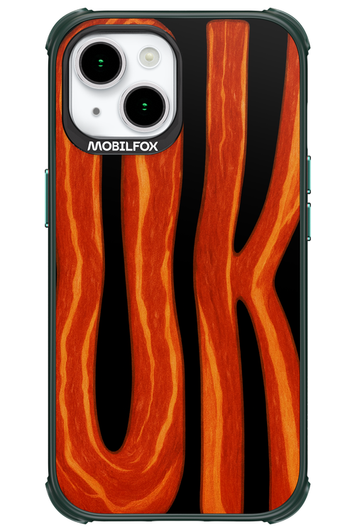 OK (Black-Red) - Apple iPhone 15