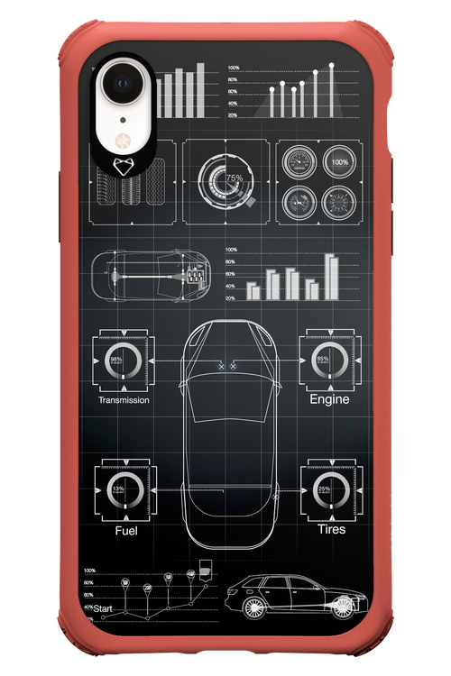 Cyber Grid 2.0 - Apple iPhone XR