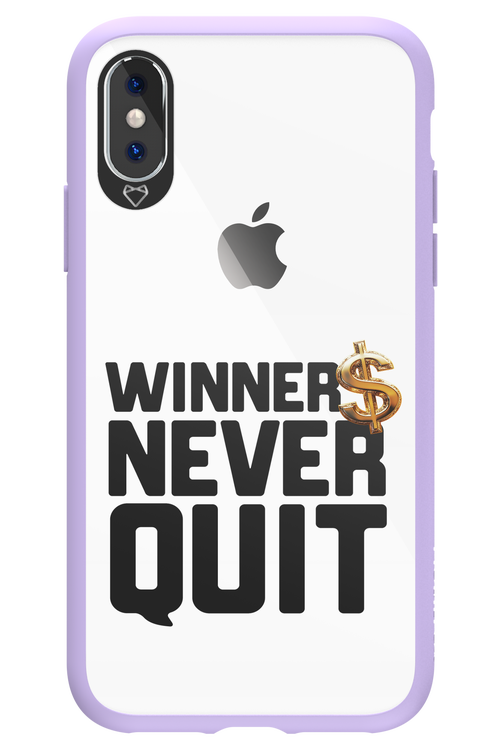 Winners Never Quit - Apple iPhone XS