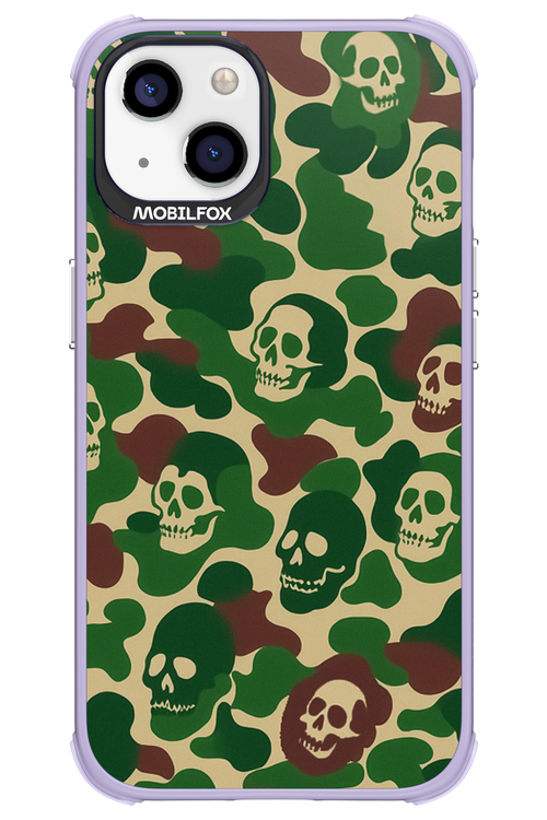 Camo Skull - Apple iPhone 13