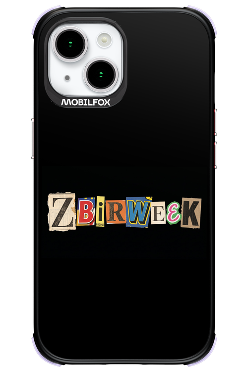 Zbirweek (black) 2.0 - Apple iPhone 15