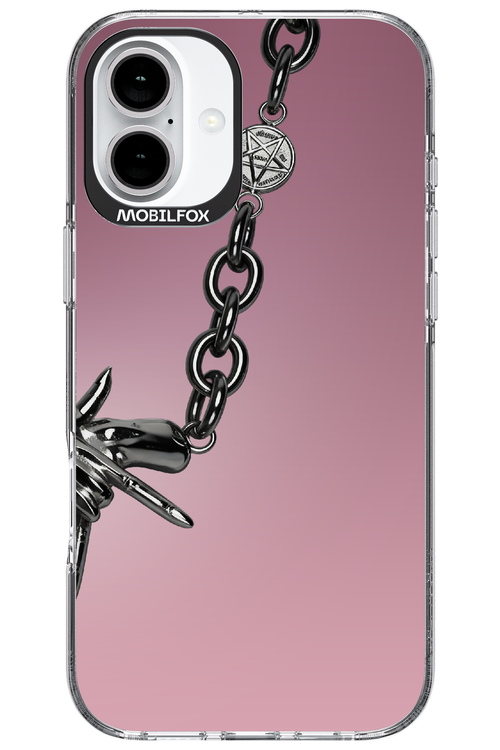 Chain dreapta roz 2.0 - Apple iPhone 16 Plus