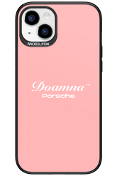Doamna Porsche (pink) - Apple iPhone 15 Plus