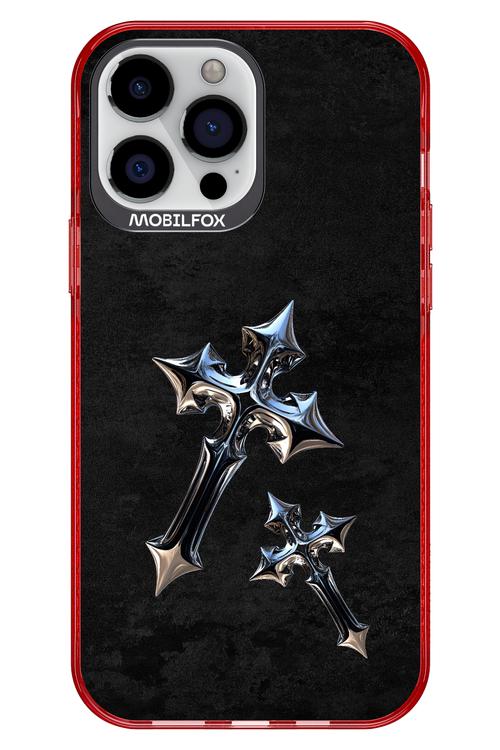 Chrome Crosses - Apple iPhone 13 Pro Max