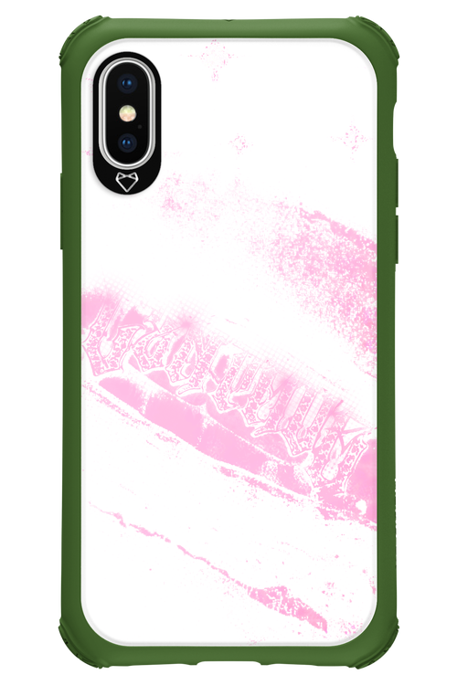 Grillz Pink White Centaur 2.0 - Apple iPhone XS
